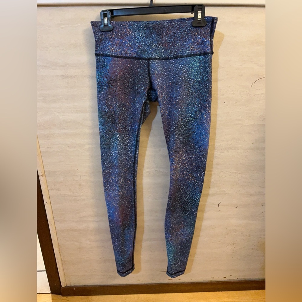 Lululemon Speed Tight V Strive Multi Black Mermaid Unicorn